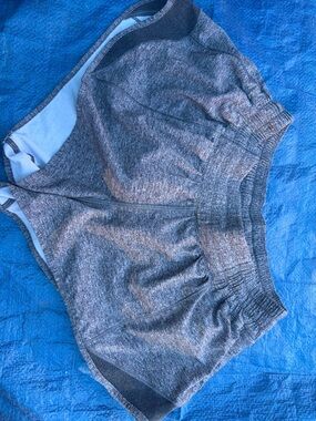 Gray lululemon Athletic Running Shorts
